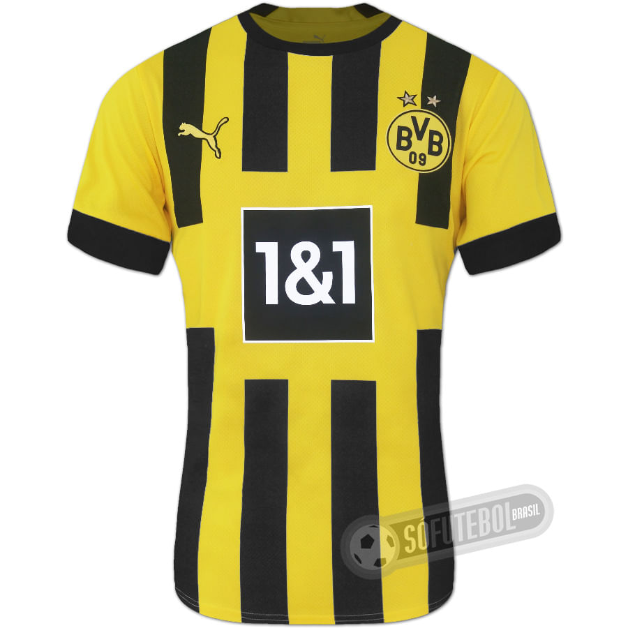 Camisa Borussia Dortmund - Modelo I 3G (XXL)