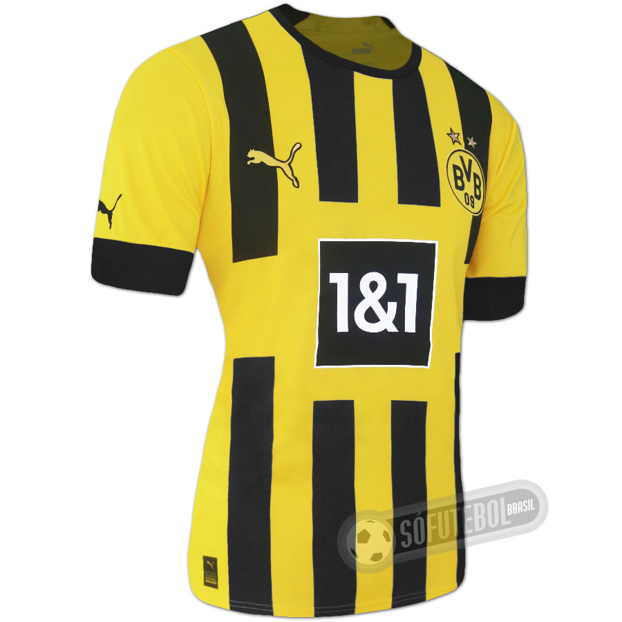 Camisa Borussia Dortmund - Modelo I 3G (XXL)