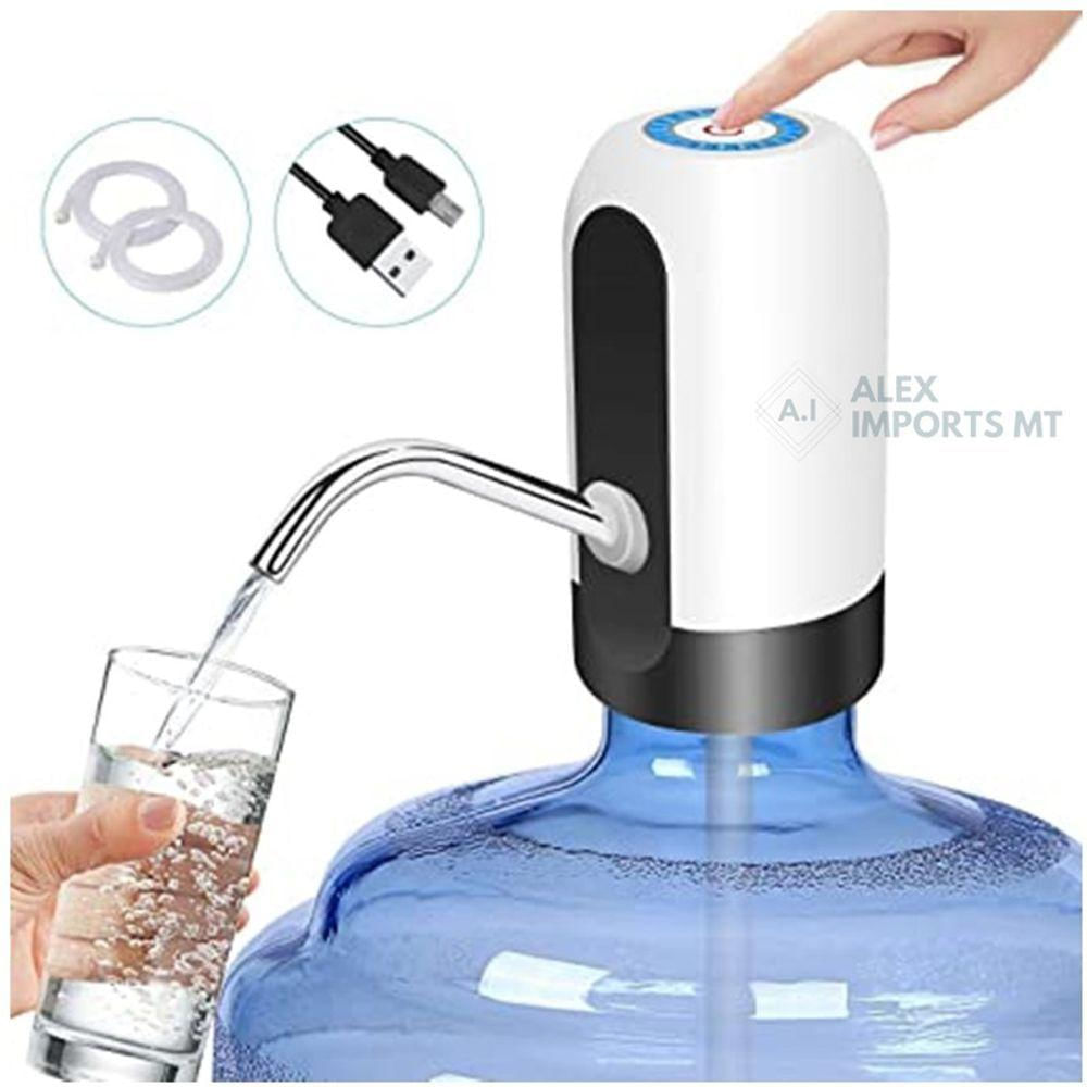 Bebedouro Bomba Elétrica Garrafão Agua 5 10 20l Recarregvel Bivolt