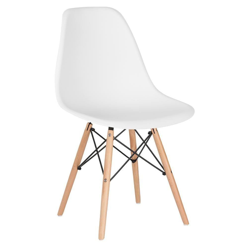 Cadeira Charles Eames Eiffel Dsw Clara Branco