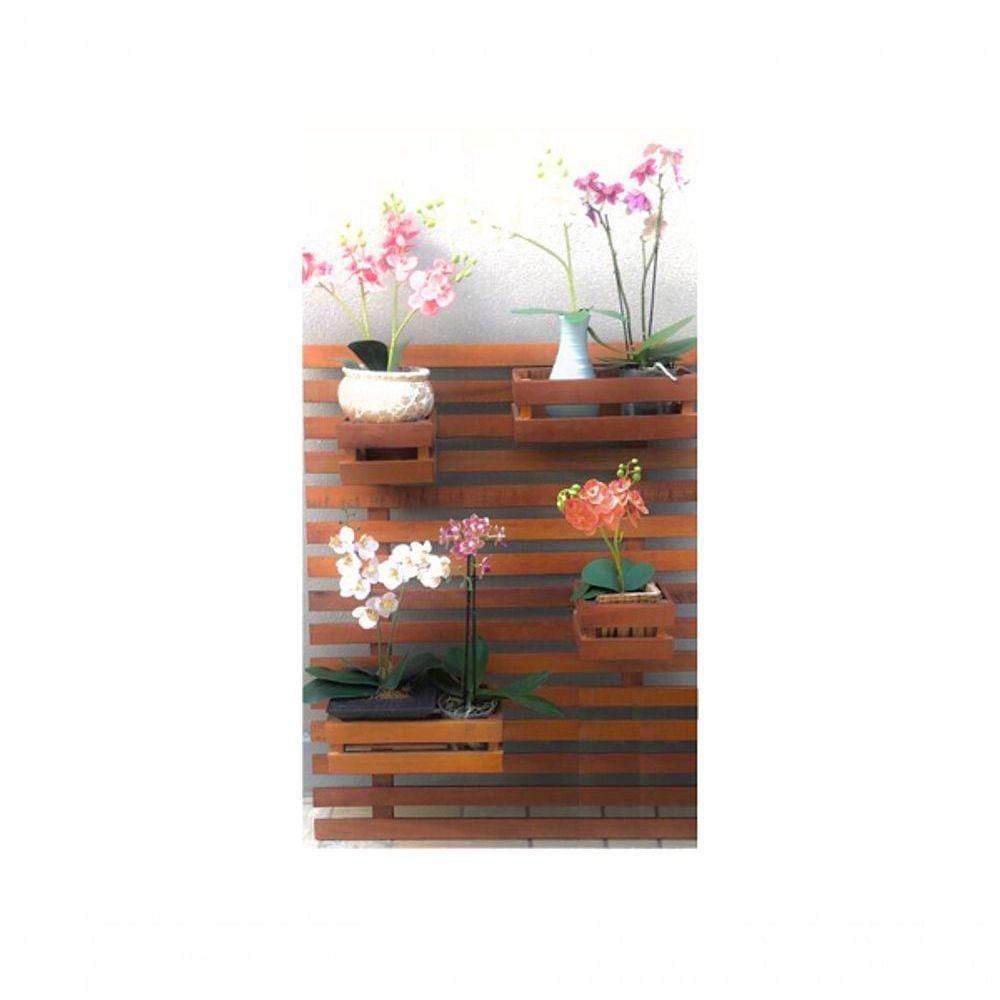 Floreira Jardim Vertical 80 Cm X 100 Cm Madeira Maciça