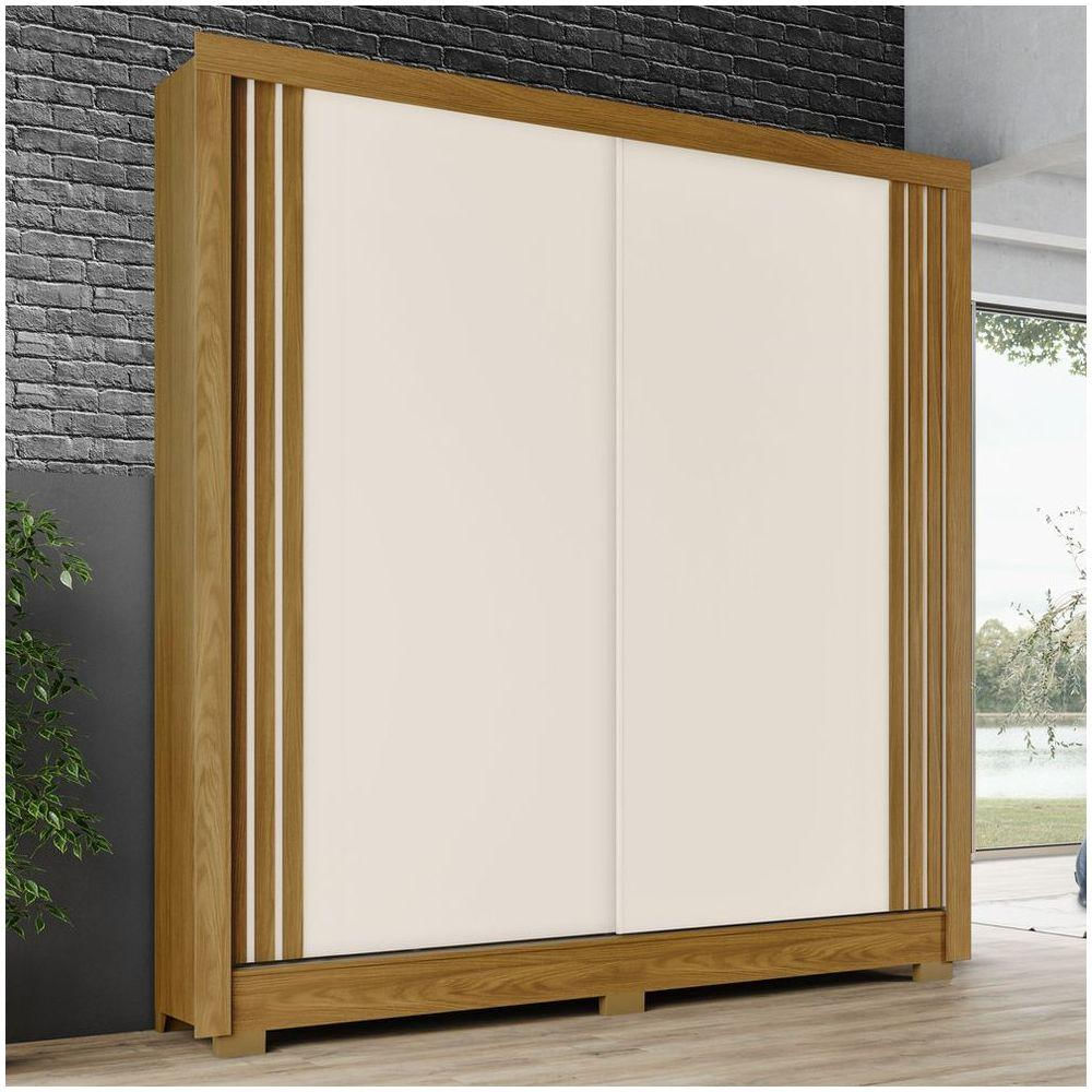 Guarda Roupa 02 Portas 04 Gavetas B93 Briz Nature