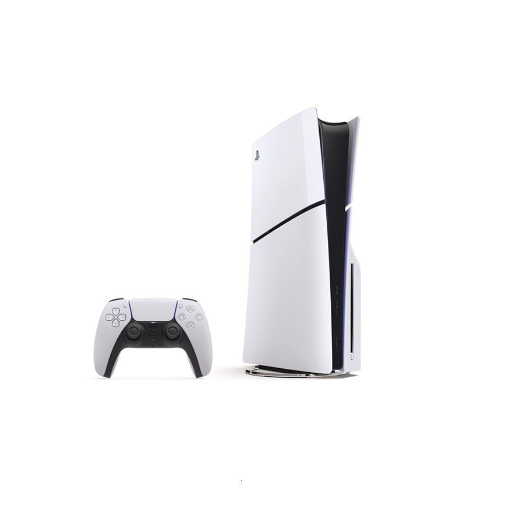 Playstation 5 Sony Slim SSD 1TB Controle sem fio DualSense Com Mídia Física Branco + Jogos Returnal e Ratchet & Clank