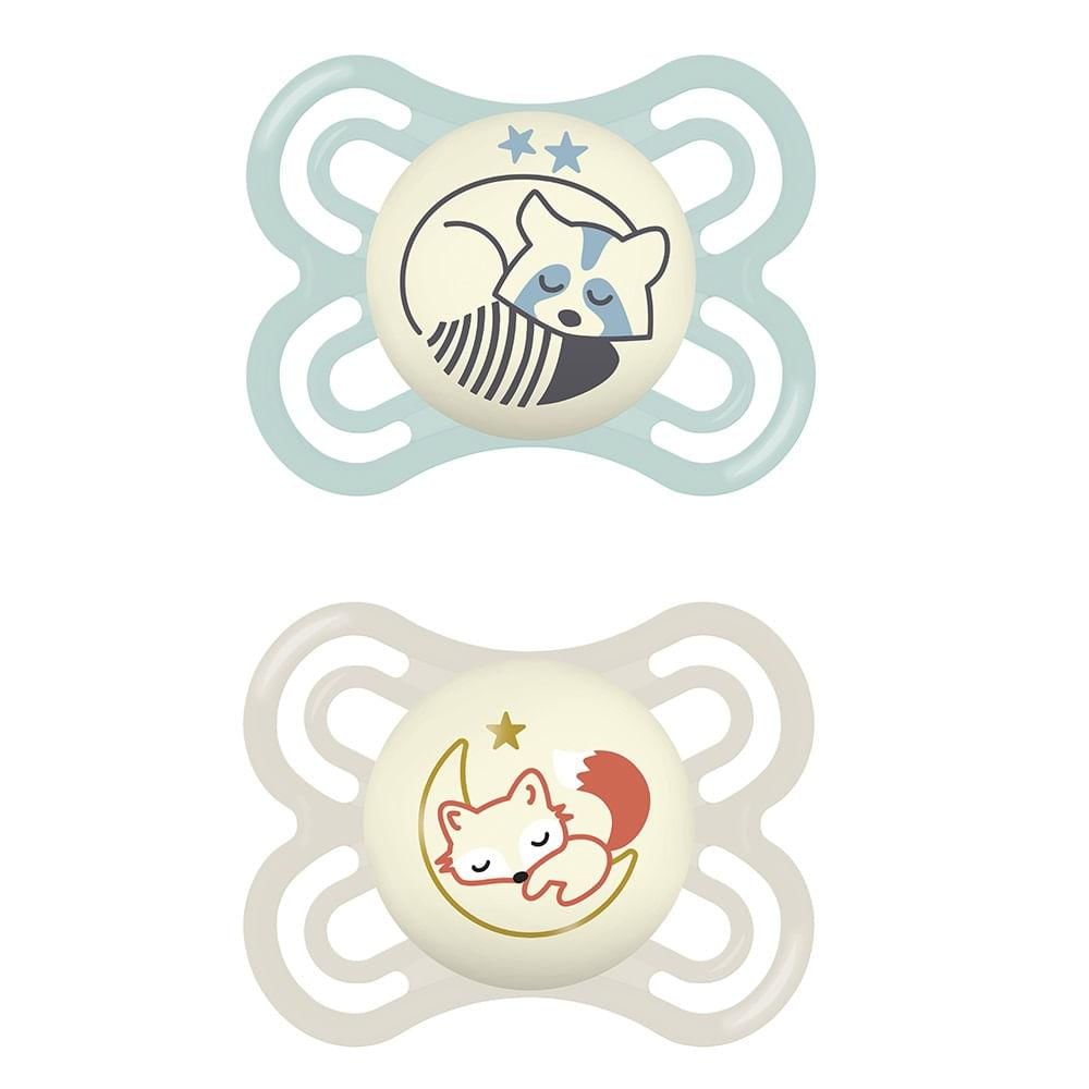 Chupeta MAM Perfect Night 0 a 6 Meses Azul - Mam Baby