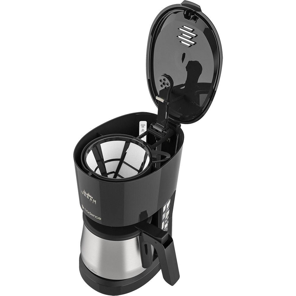 Cafeteira Elétrica Urban Pop Preta Inox Cadence 220V