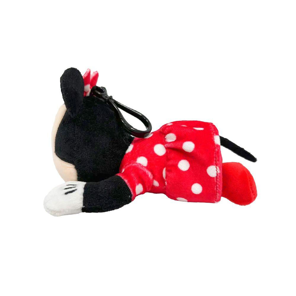 Pelúcia Disney Clipon Dormindo Minnie 12cm - Fun Divirta-se