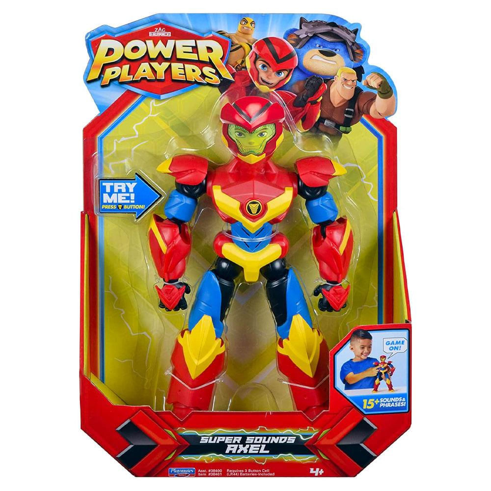 Power Players Figura Eletrônica 25 Cm Axel - Sunny