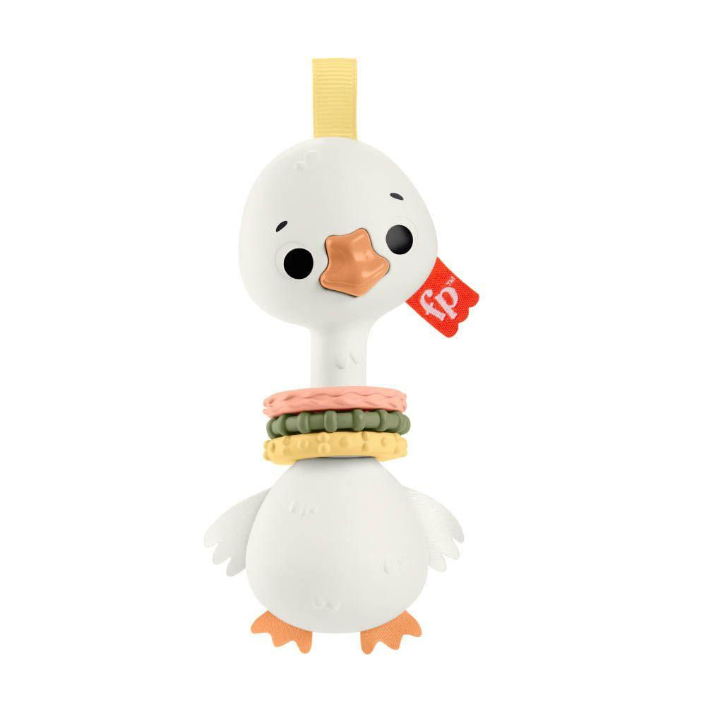 Fisher-Price Mordedor e Chocalho Sensimals Ganso - Mattel