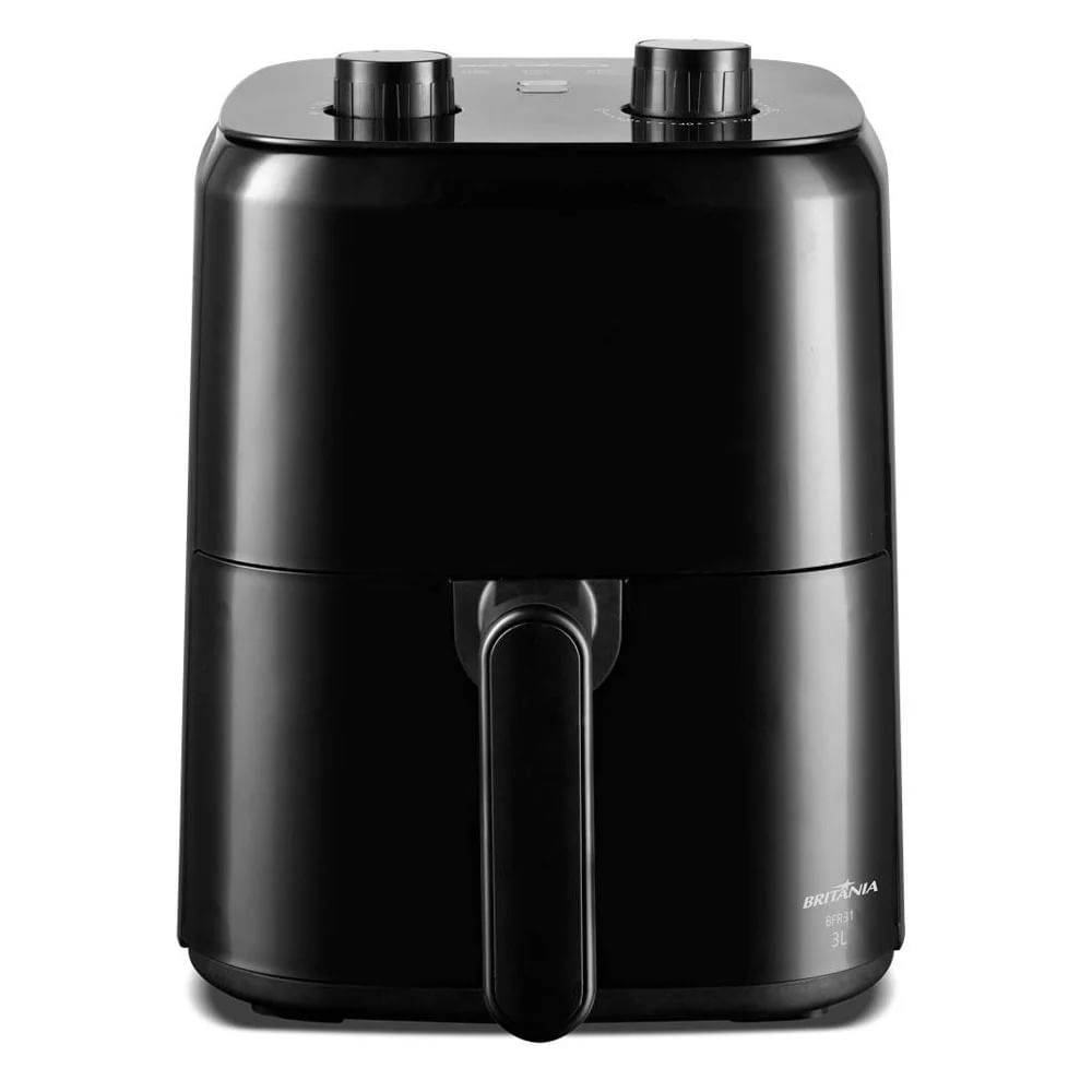 Fritadeira Elétrica Air Fryer Britânia BFR31 3L Preta - 127V