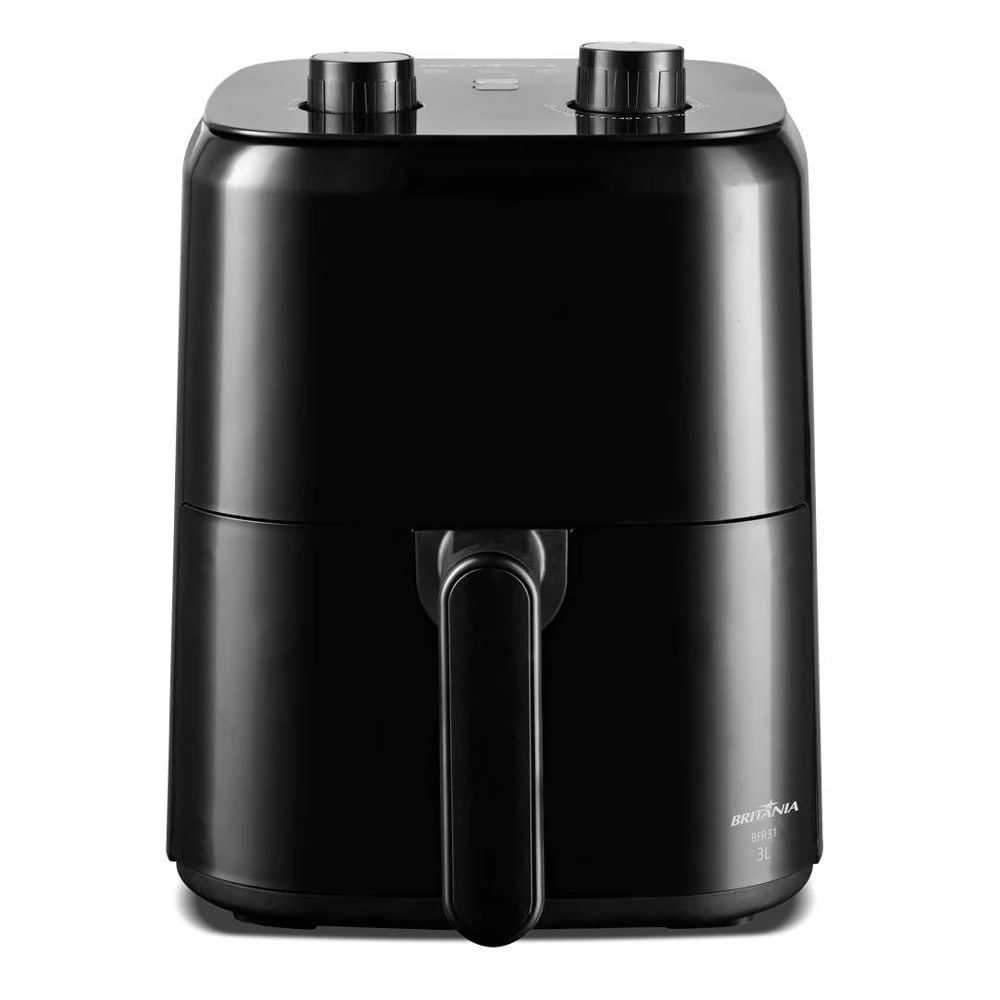 Fritadeira Elétrica Air Fryer Britânia BFR31 3L Preta - 220V