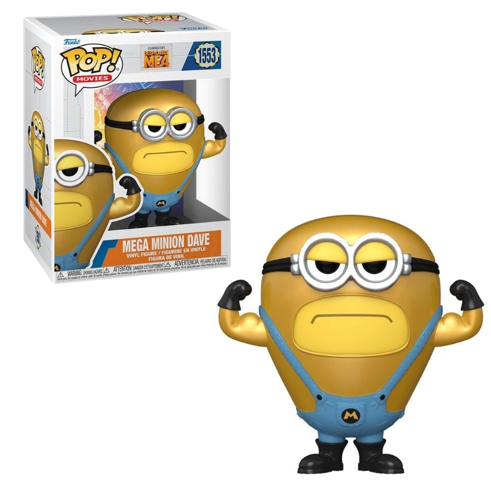 Funko Mega Minion Dave, POP! Movies, Meu Malvado Favorito 4