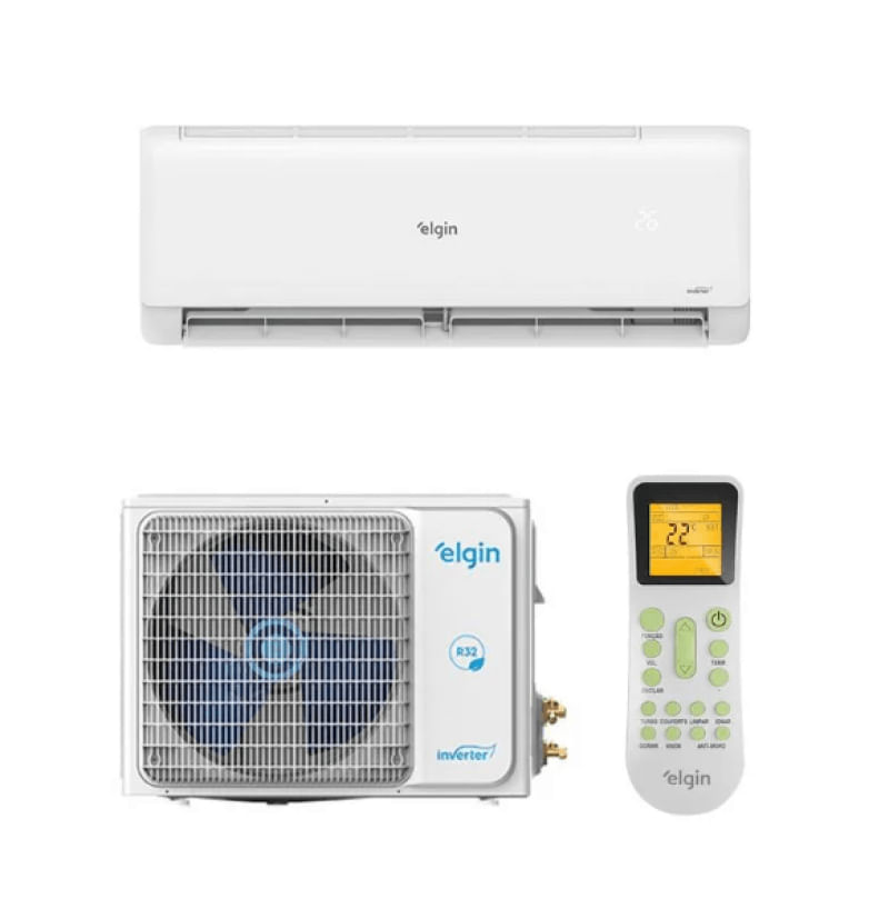 Ar Condicionado Split Hi Wall Elgin Eco II Connect Inverter 30.000 Btus Quente e Frio 220v R-32