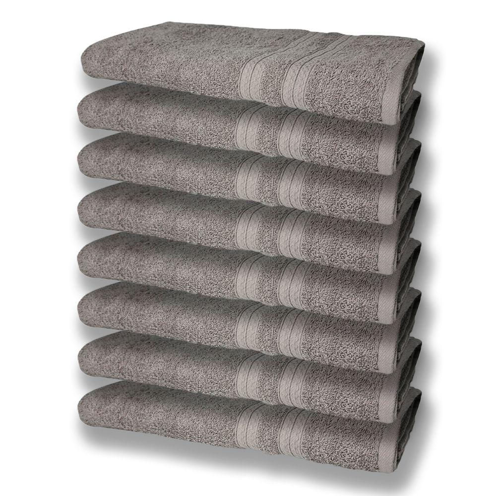 10 Toalhas Super Felpudas Grande E Grossa 80x150 Cinza