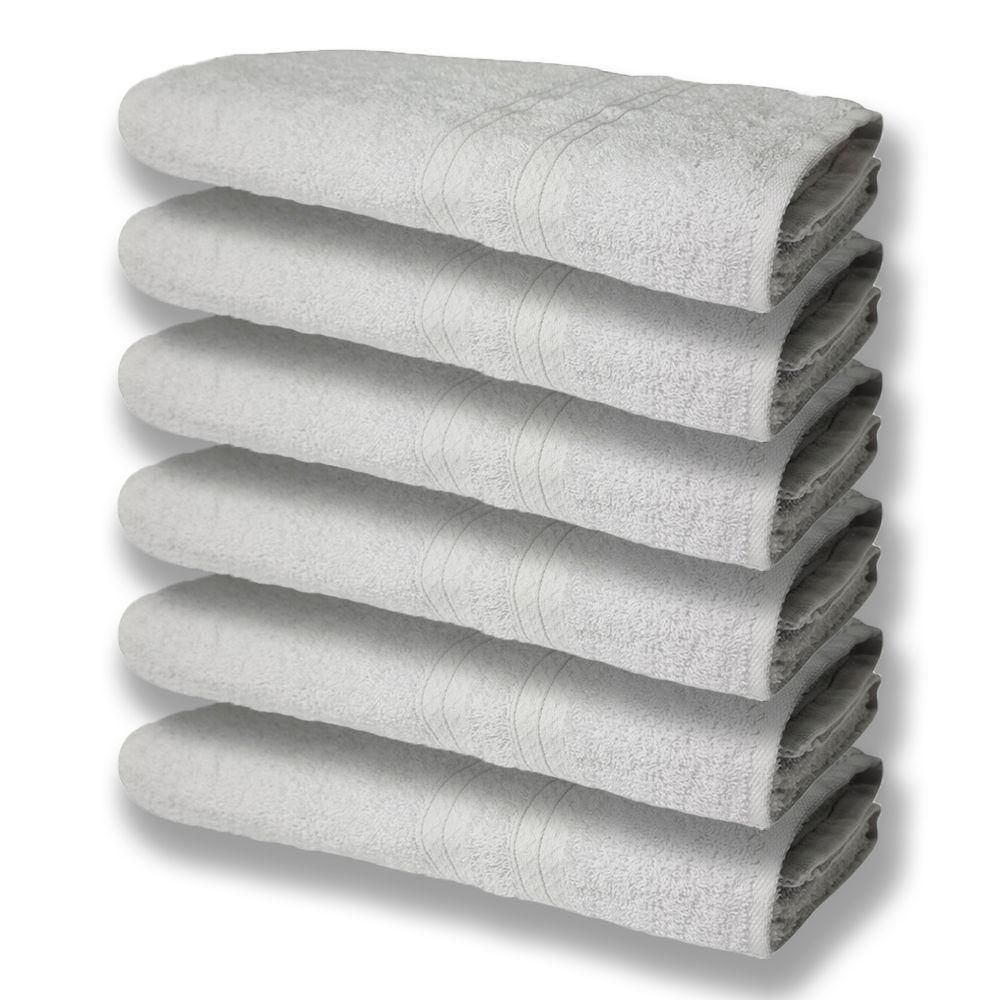 6 Toalhas Grande Super Felpudas E Grossa 80x150 Branco