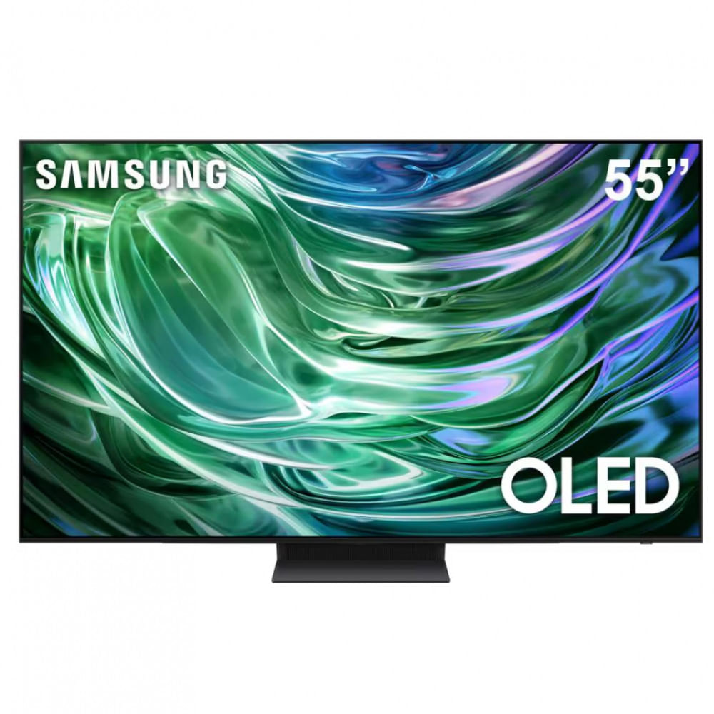 Smart TV 55 4K Samsung QN55S90DAGXZD OLED, AI Energy Mode, Dolby Atmos, Alexa built in, Wi-Fi, Bluetooth, USB, HDMI   Samsung,TV 4K