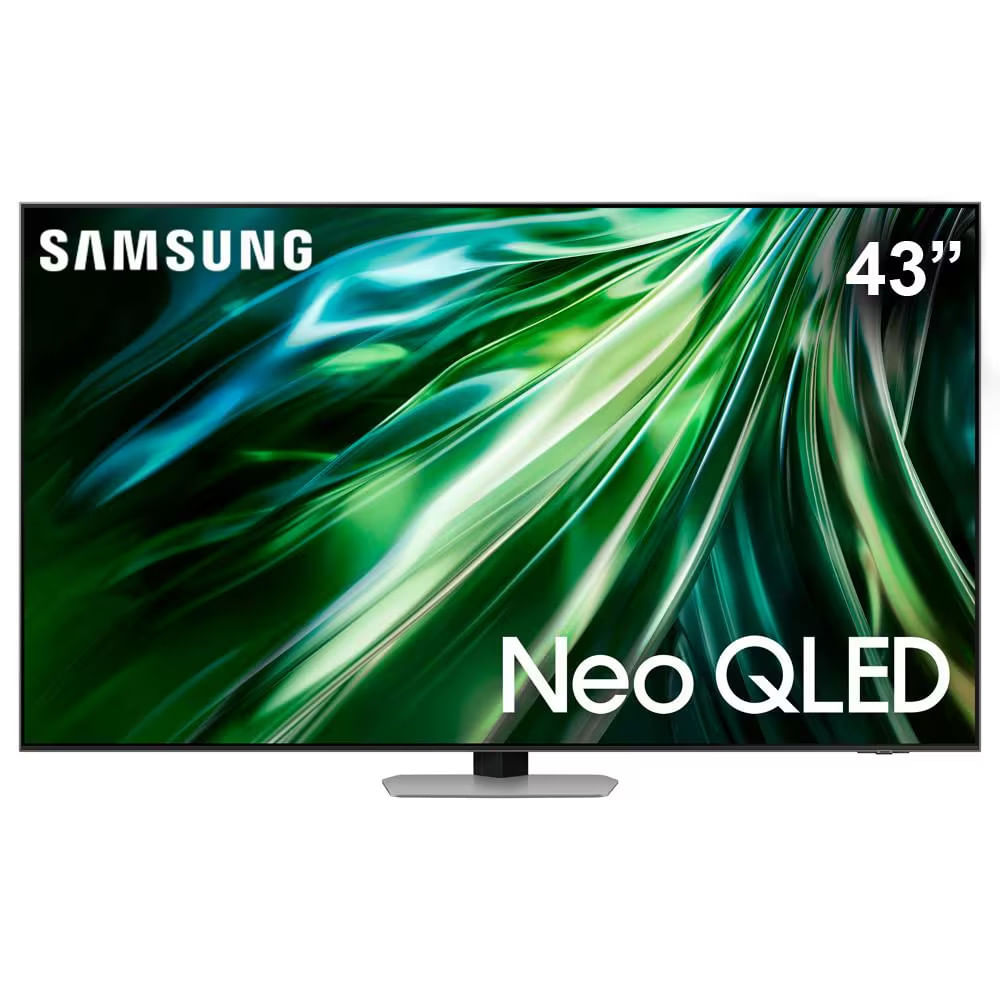 Smart TV 43 4K Samsung Gaming Neo QN43QN90D QLED AI Dolby Atmos Alexa built in Upscaling 4K Wi-Fi Bluetooth USB HDMI