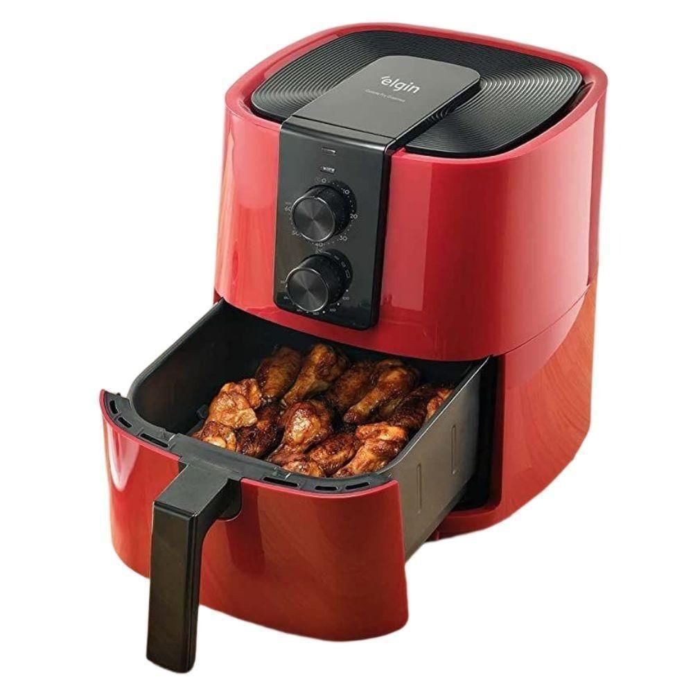 Fritadeira Elétrica Elgin Cuisine Fry Gourmet 5,5 Litros Vermelha 220V