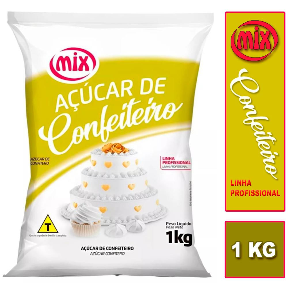 10 Kg Açúcar Confeiteiro Profissional Para Bolos e Doces Mix