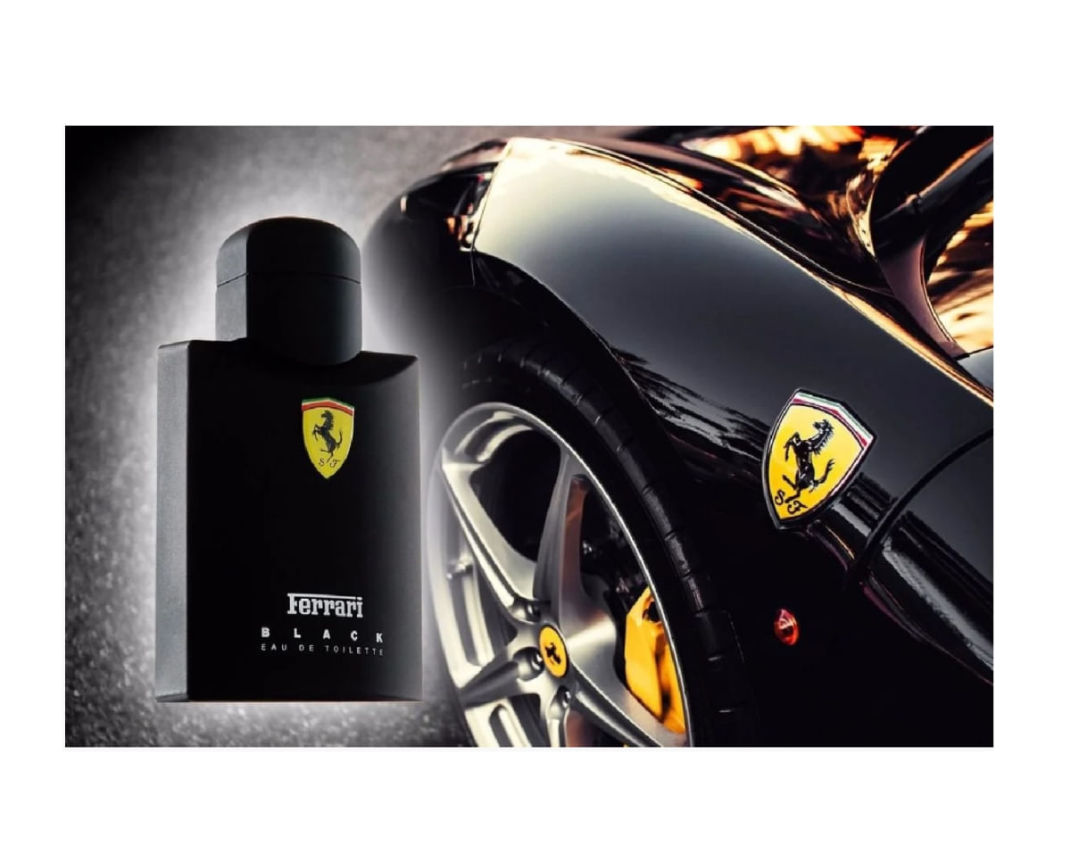 Perfume Ferrari Black 125ml Eau OriginaL