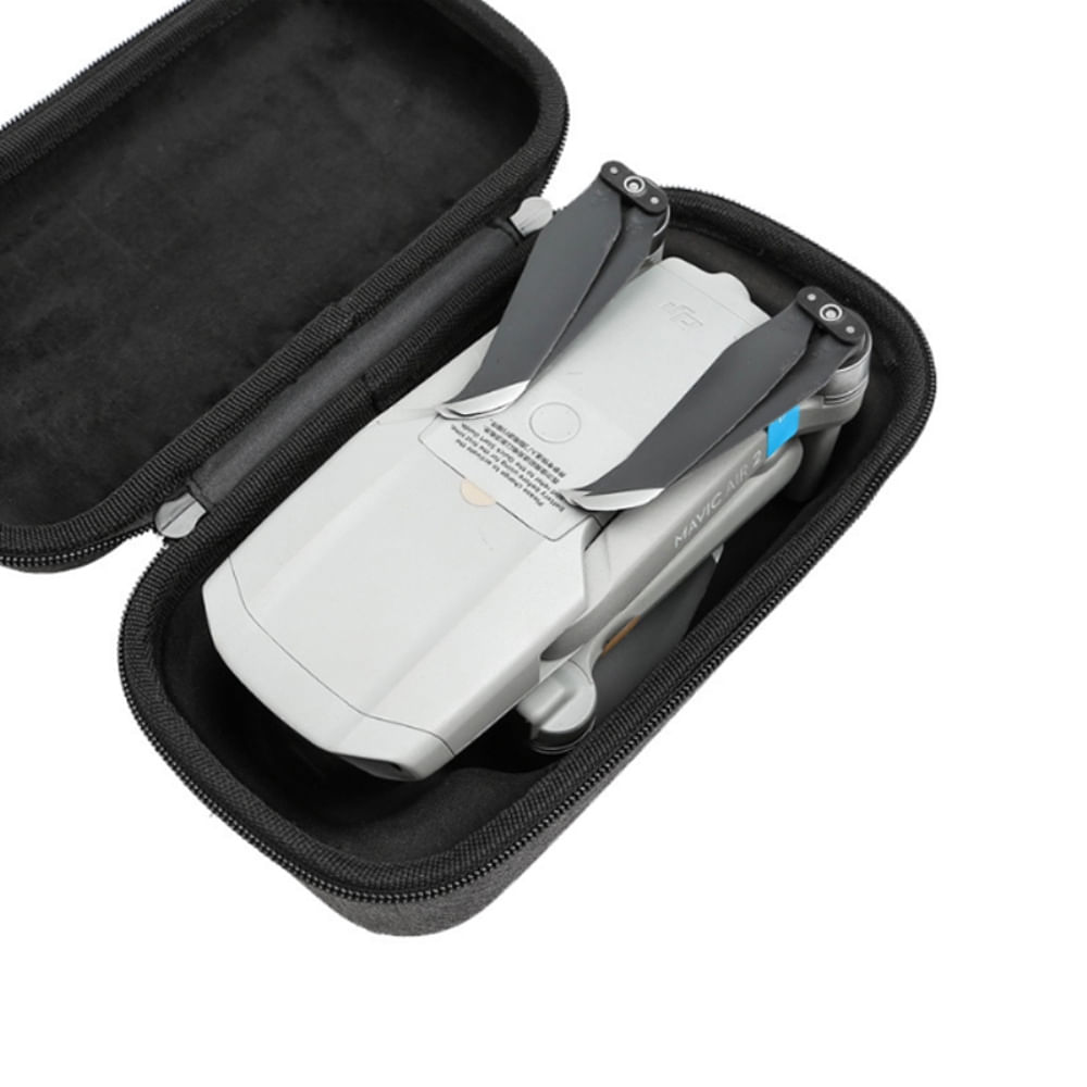 Mini Case Estojo para Drone DJI Mavic Air 2 e Air 2S - Cor Cinza