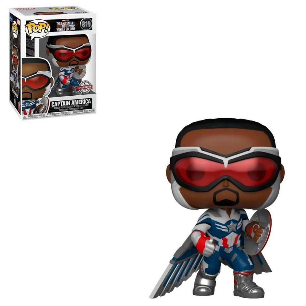 Funko Pop Falcon And The Winter Soldier 819 Captain America