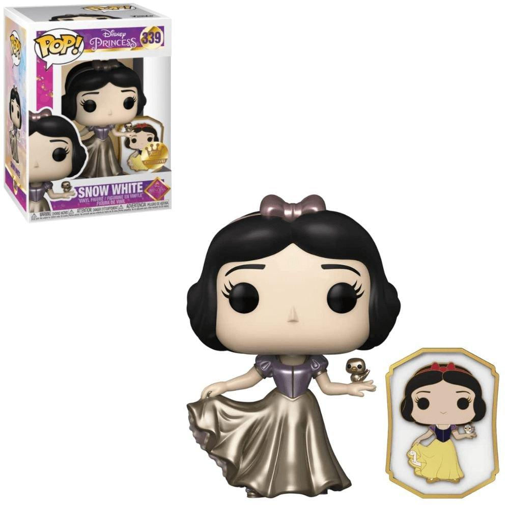 Funko Pop Disney 339 Snow White Gold W/ Pin Exclusive