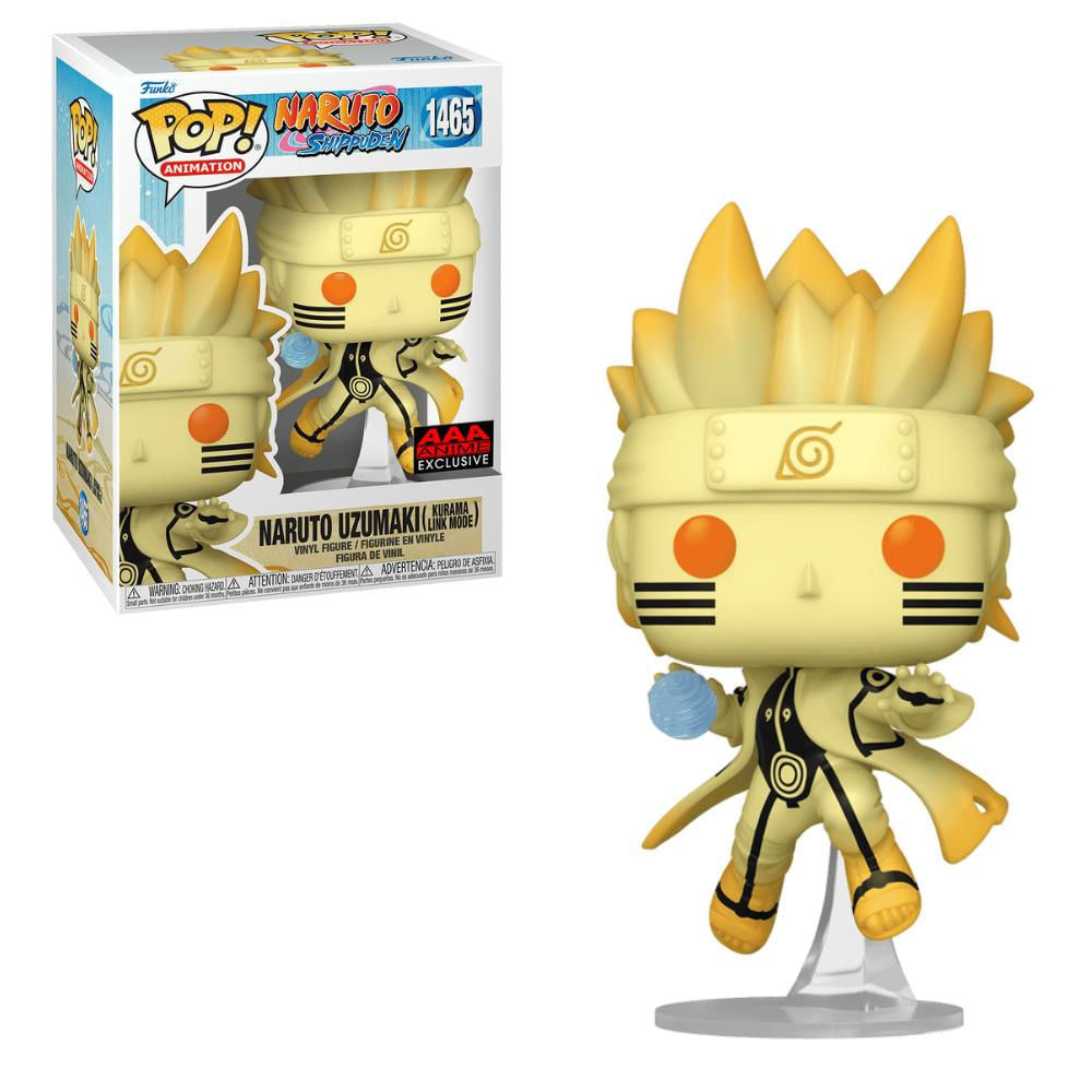 Funko Pop Naruto 1465 Naruto Uzumaki Kurama Link Mode