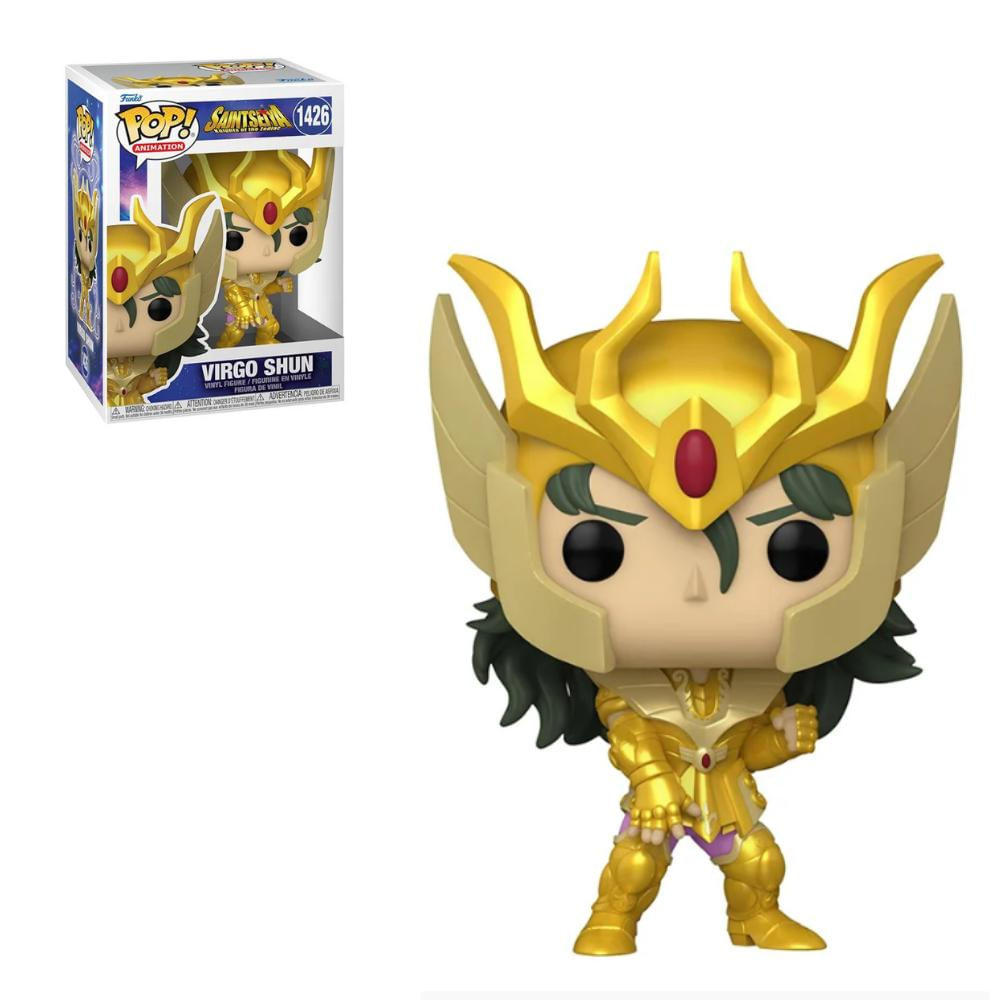 Funko Pop Saint Seiya 1426 Virgo Shun Zodiaco Gold