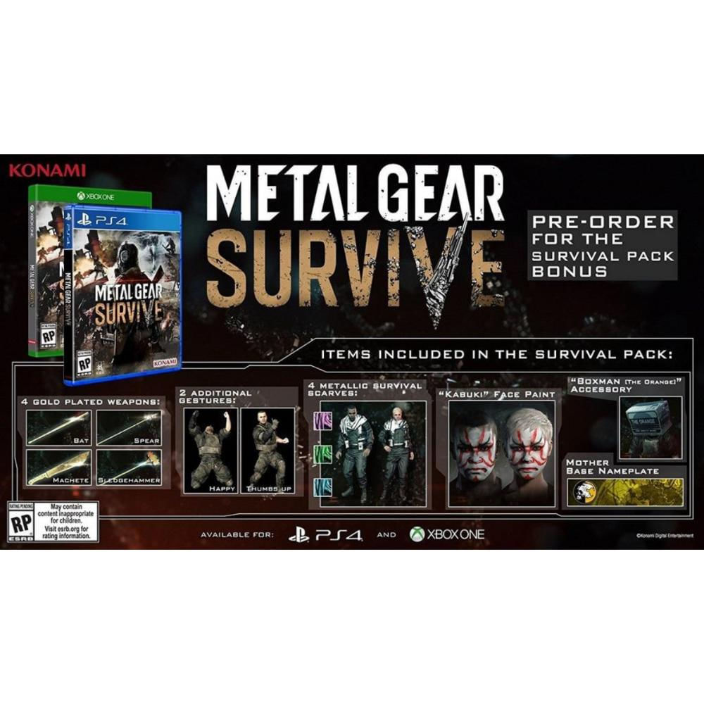 Metal Gear Survive - PS4