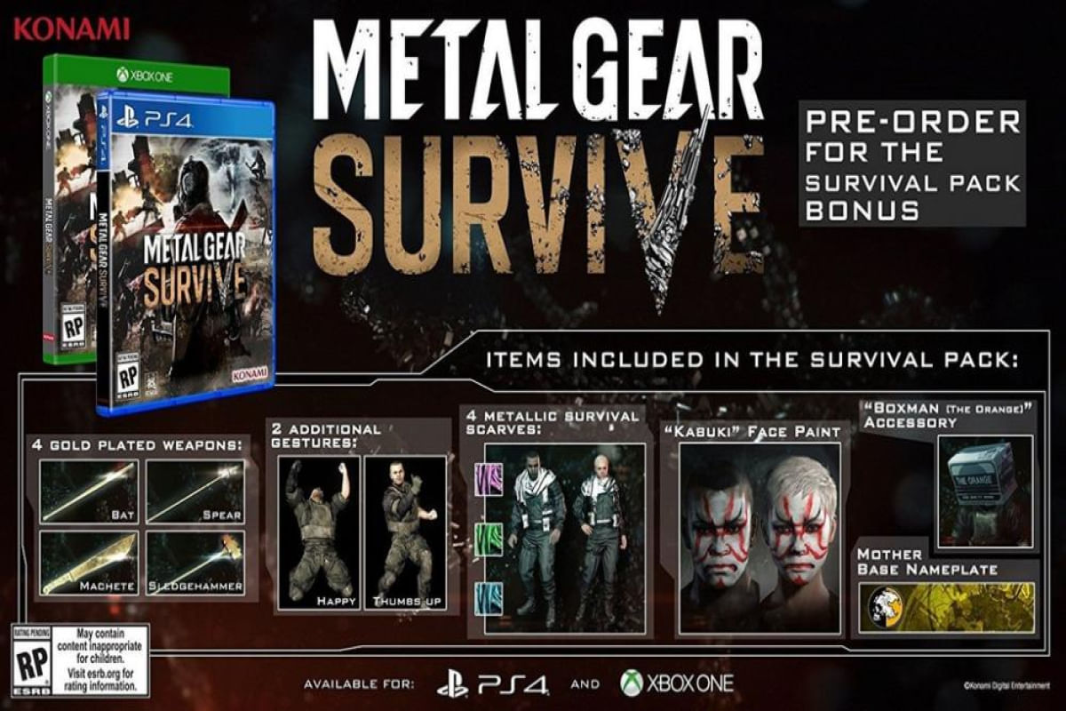 Metal Gear Survive - PS4