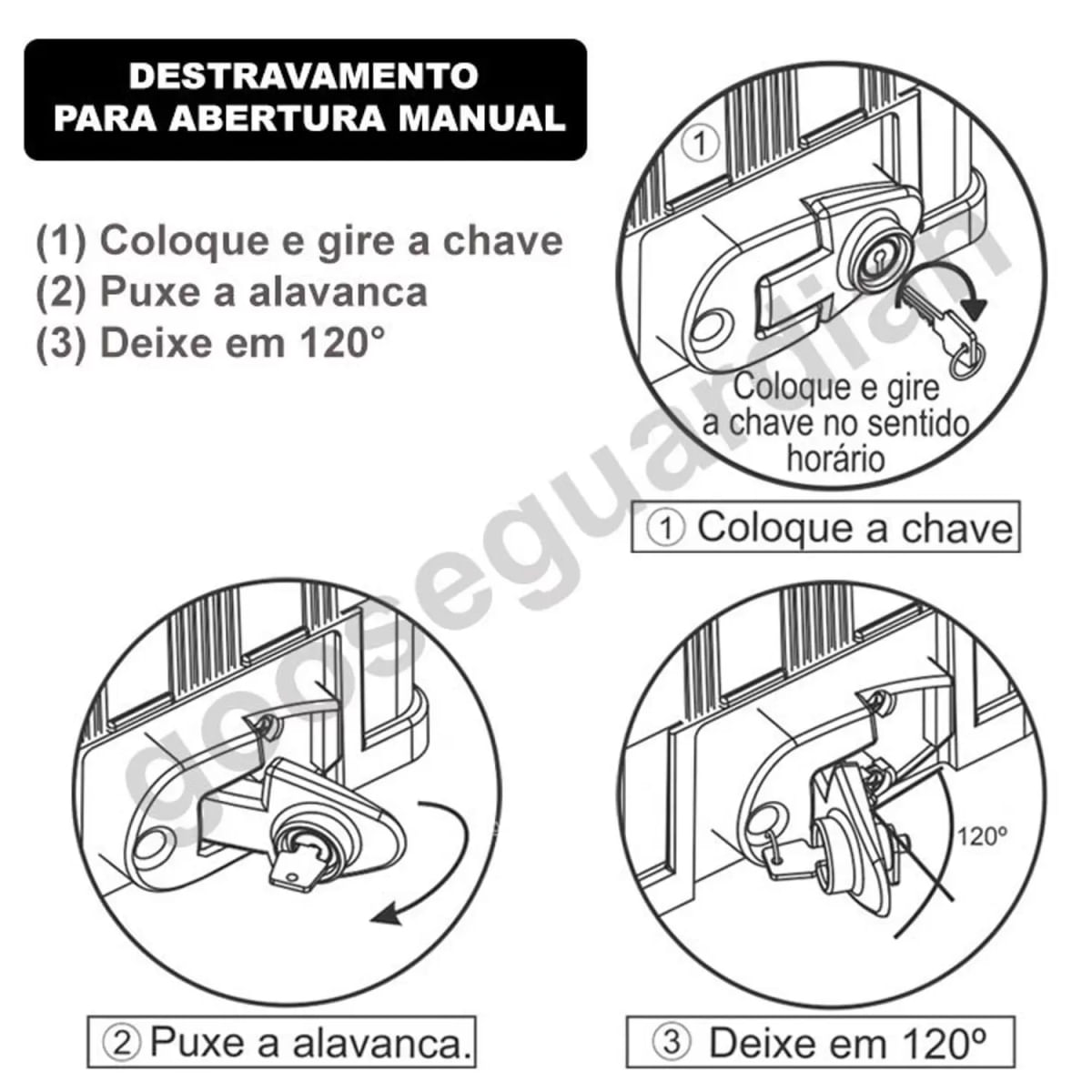 Motor Rossi Dz Atto Turbo 4m Crem 3 Control P/ Portão Deslizante 350kg 220v