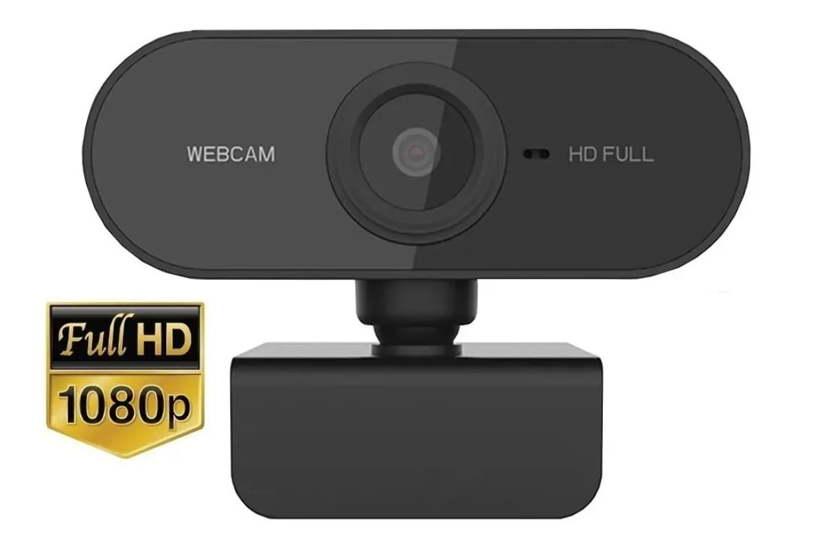 Full Hd 1080p Webcam Usb Mini Câmera De Visão 360º Microfone