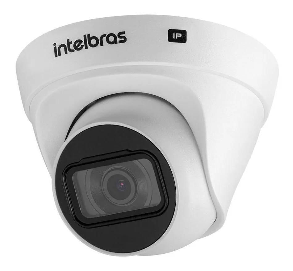 Câmera de segurança Intelbras VIP 1130 D com resolução de 1MP visão nocturna incluída branca