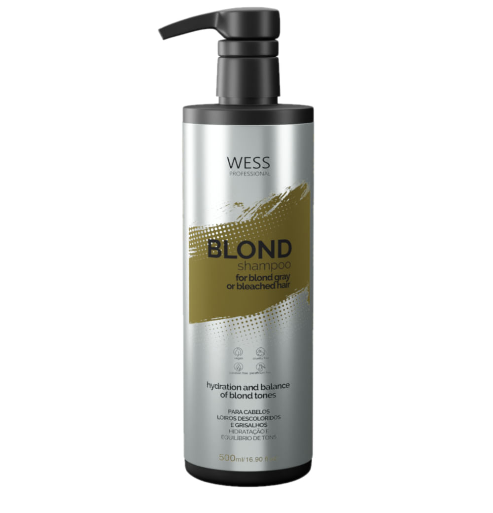 Wess Blond Shampoo Matizante - 500ml