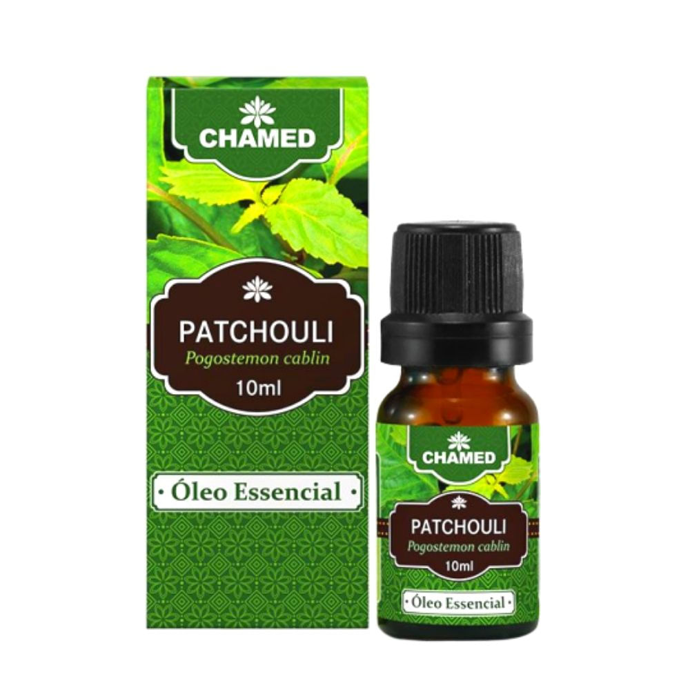 Óleo Essencial de Patchouli 10ml   100% Puro   CHAMED