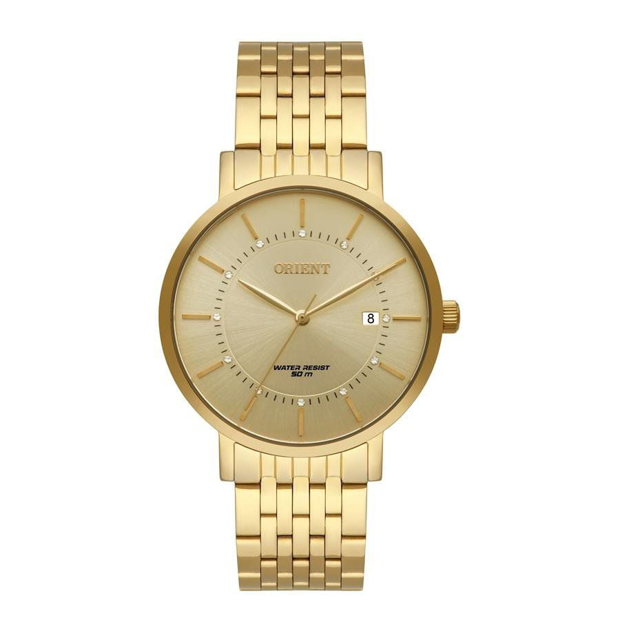 Relógio Orient Feminino Ref:Fgss1163 C1kx Casual Dourado