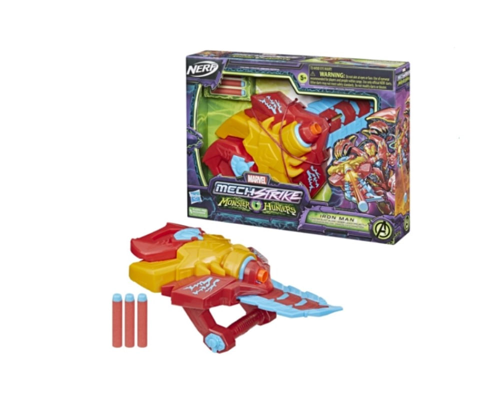 Lançador Nerf Avengers Homem de Ferro - Hasbro F4378