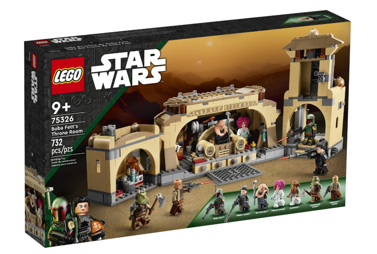 Lego Star Wars Sala do trono de Boba Fett - 75326