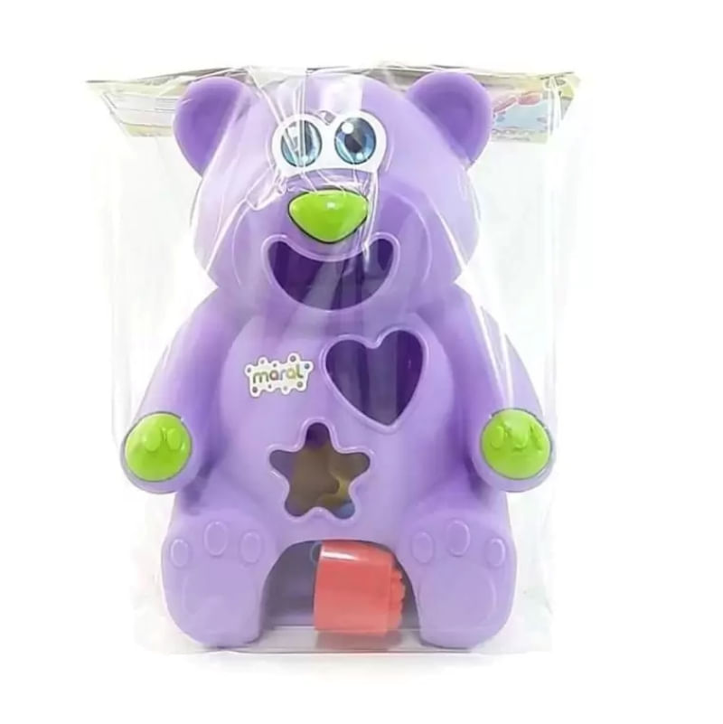 Urso Didático Roxo - Maral