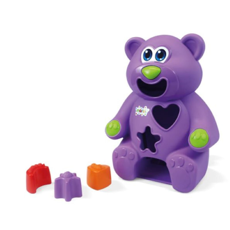 Urso Didático Roxo - Maral