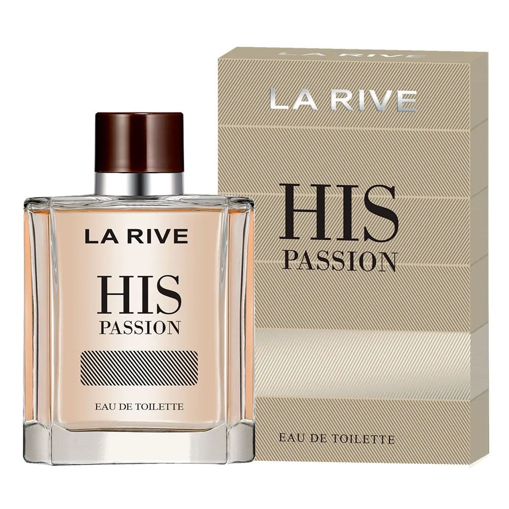 Perfume His Passion - La Rive - Masculino - Eau de Toilette - 100ml