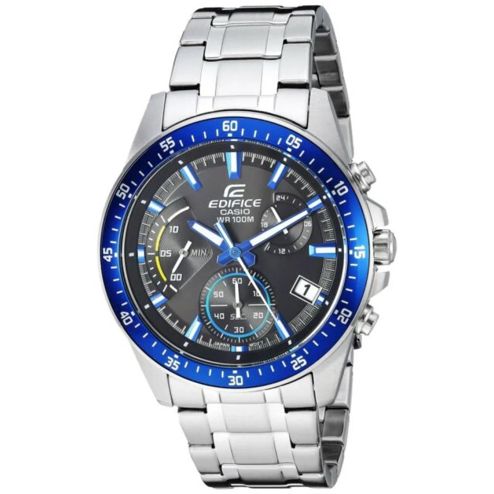 Relógio Casio Masculino Ref:Efv-540d-1a2vudf Edifice Cronógrafo Prateado