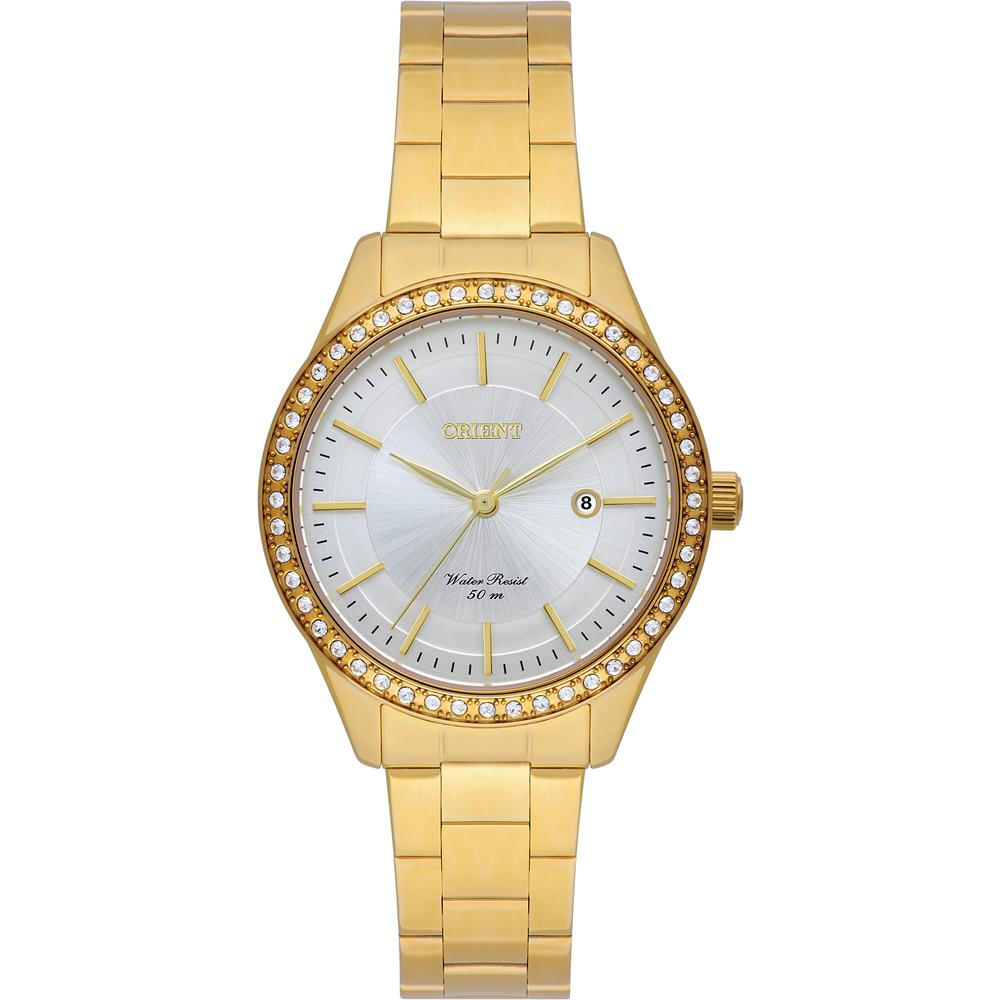 Relógio Orient Feminino Ref:Fgss1255 S1kx Social Dourado