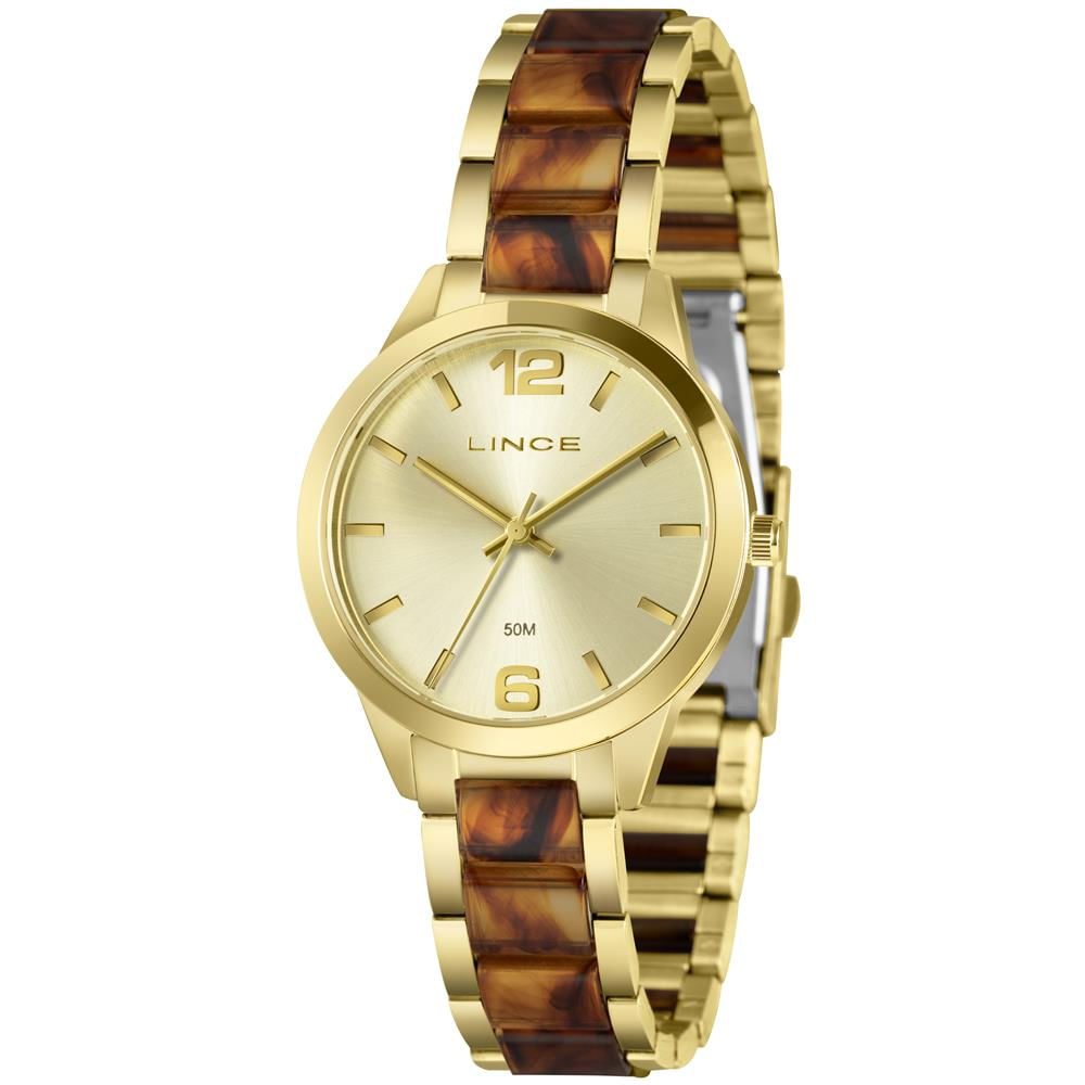 Relógio Lince Feminino Ref:Lrt4805l36 C2kn Fashion Bicolor