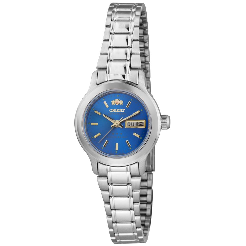Relógio Orient Feminino Ref:559wa6nh A1sx Clássico Prateado Automático
