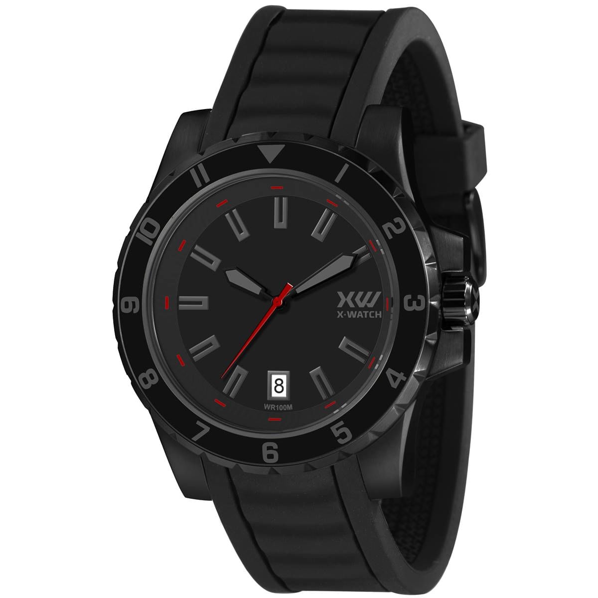 Relógio X-Watch Masculino Ref:Xmnp1008 P1sx Esportivo Black