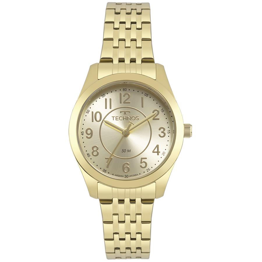 Relógio Technos Feminino Ref:2035mjds/4x Boutique Dourado