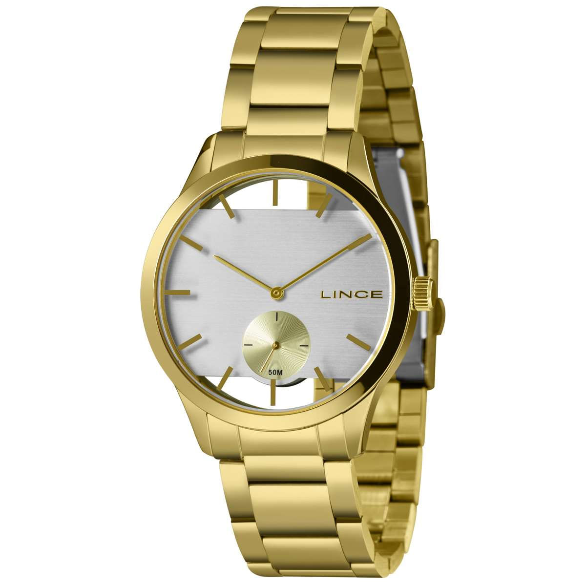 Relógio Lince Feminino Ref:Lrg4730l40 S1kx Fashion Dourado