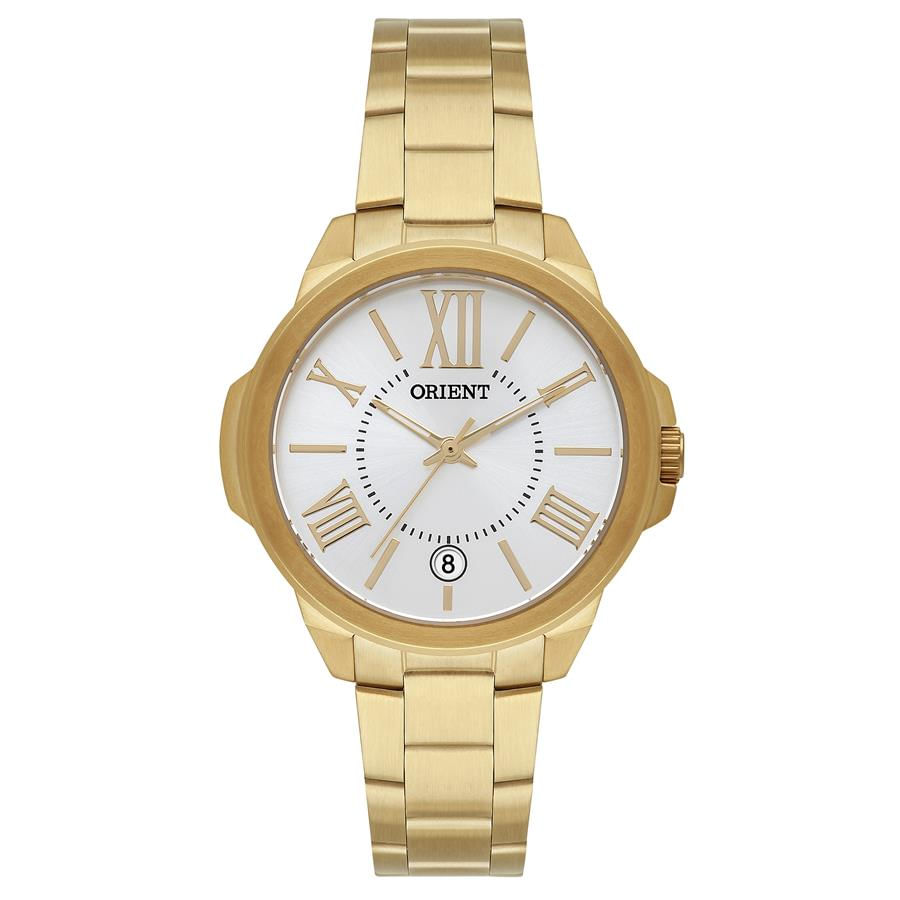 Relógio Orient Feminino Ref:Fgss1214 S3kx Social Dourado