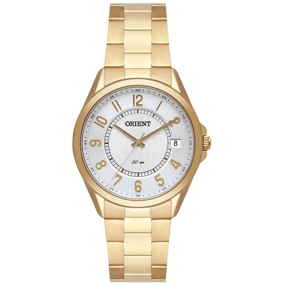 Relógio Orient Feminino Ref:Fgss1226 S2kx Casual Dourado